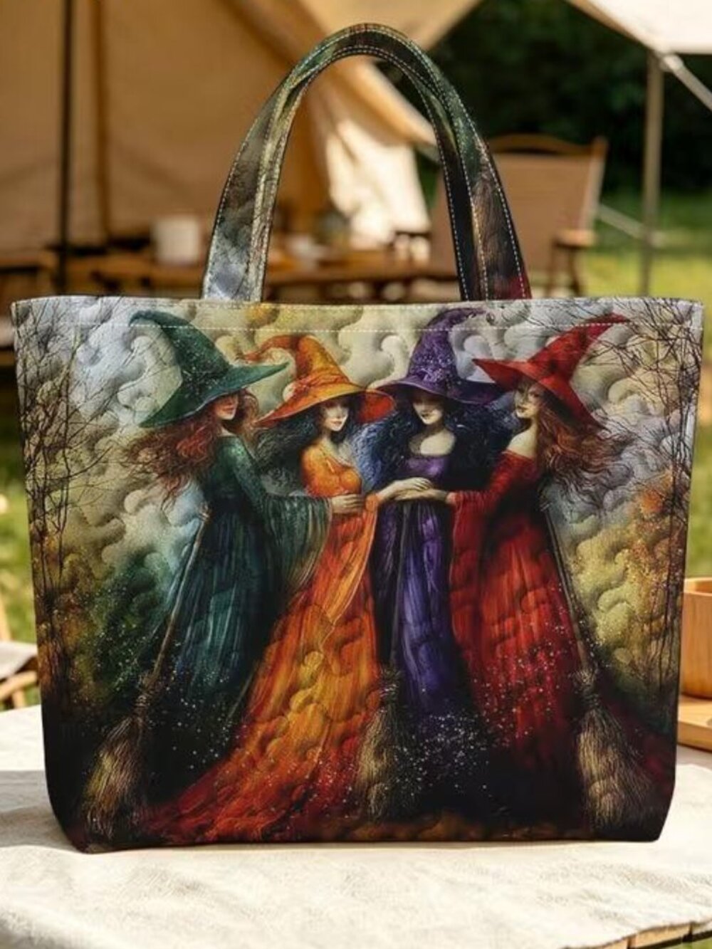 QUILTED GIRL'S NIGHT OUT TOTE
